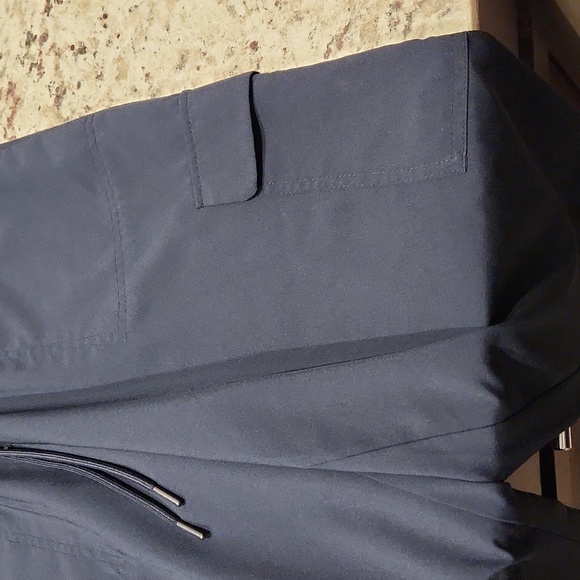 Old Navy High Waisted StretchTech Quick Dry Cargo Jogger Pants Navy Blue Size M - Picture 7 of 16